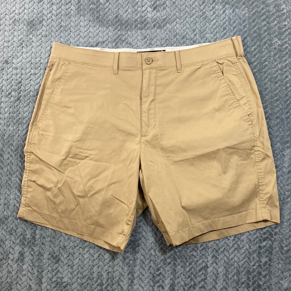 Abercrombie & Fitch Shorts Mens 36 A&F All Day Short Khaki Stretch
